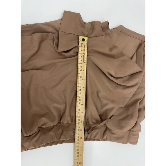Old Navy Womens Shorts Size Large Brown Active Powersoft High Rise Go Dry - Picture 8 of 10